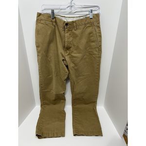 Ralph Lauren Polo Flat Front Khaki Pants 32x32